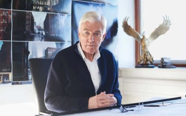 Stuart Craig in his design studio 