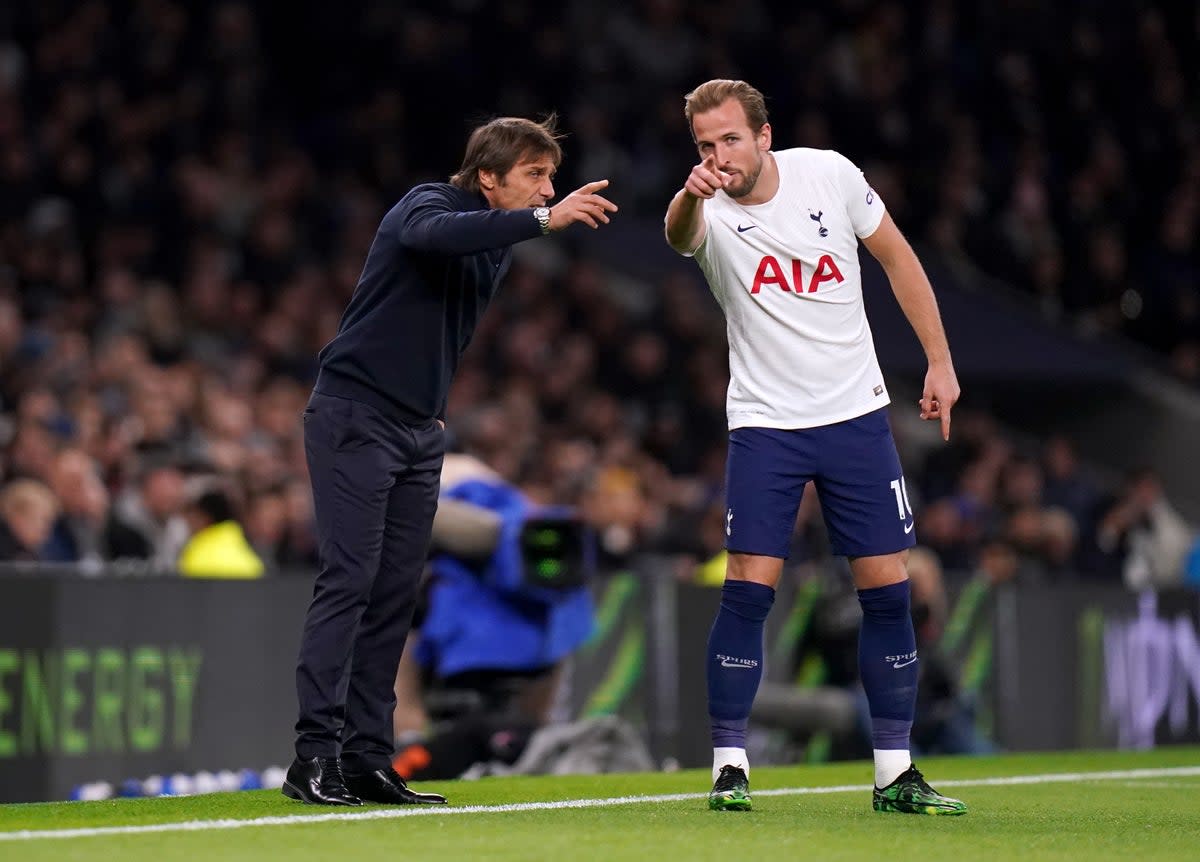 Antonio Conte has admitted even Harry Kane could be rested during a 21-day period for Tottenham where they play seven matches (Adam Davy/PA) (PA Wire)