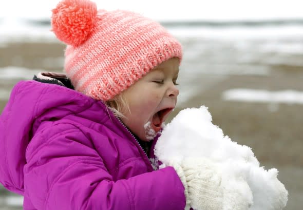 Texas snow child