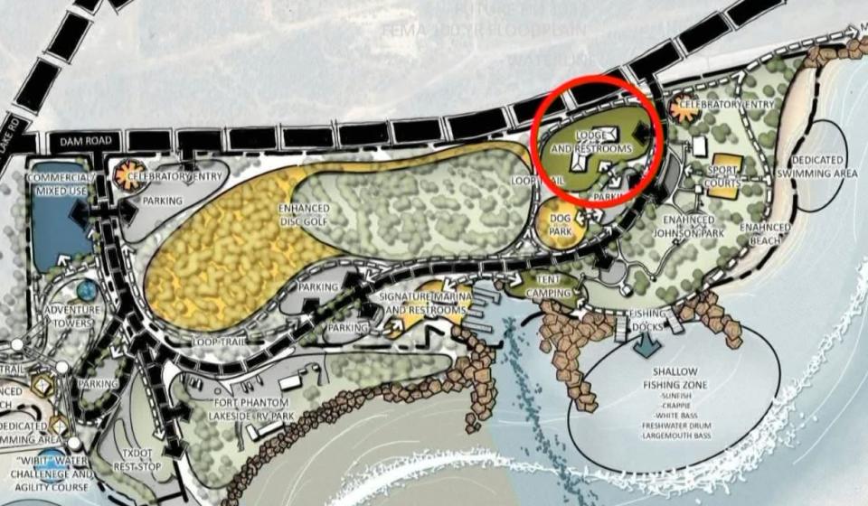 Master Plan for Johnson Park at Lake Ft. Phantom Hill
