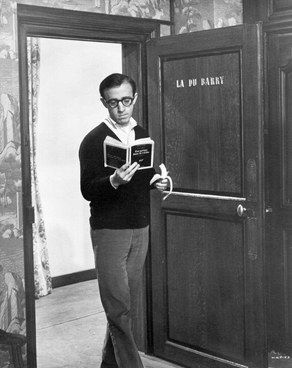 Photo of Woody Allen, 1970.