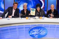 <p>Dieter Bohlen, Bill Kaulitz, Tom Kaulitz, Mateo Jaschik (Foto: ddp images) </p>