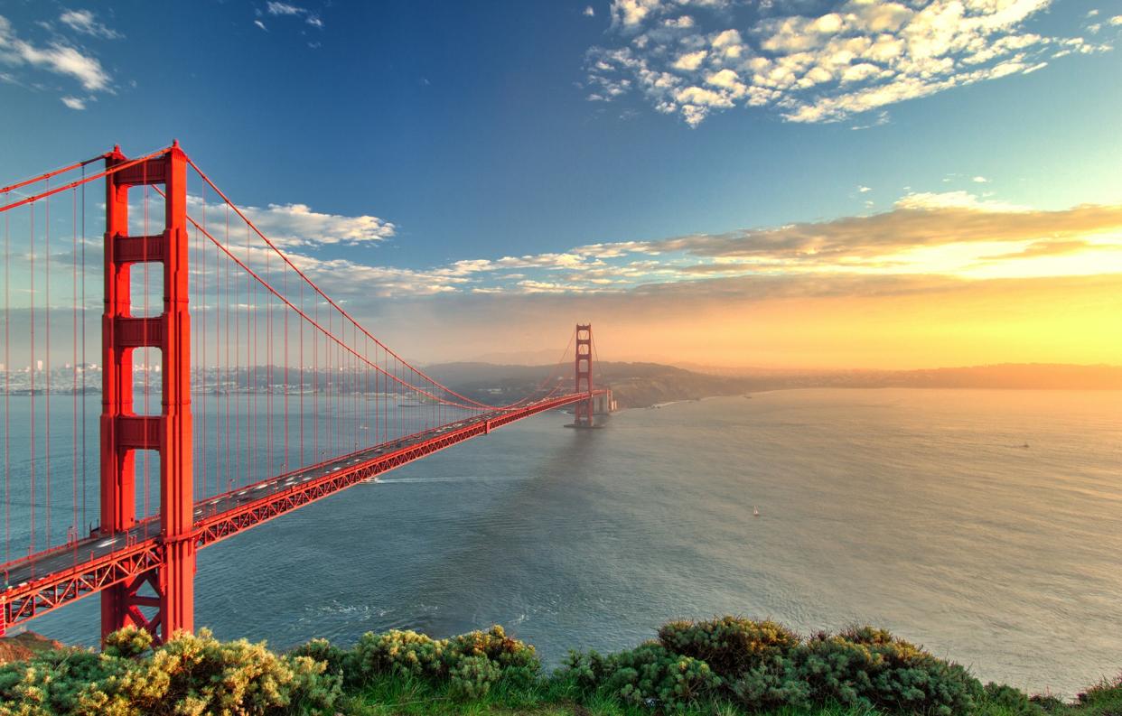 Crossing the Golden Gate bridge is a must - Getty