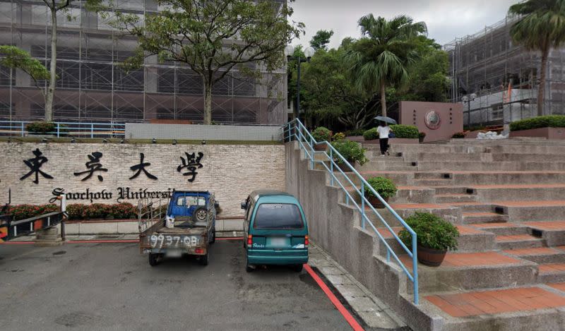 ▲東吳大學4日下午，驚傳一名男學生墜樓，無呼吸心跳送醫搶救中。（示意圖／翻攝自GoogleMap）
