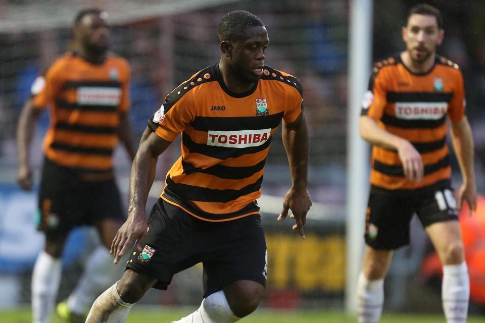 Bees blitz | John Akinde scored two goals in two minutes to seal the three points: Getty Images