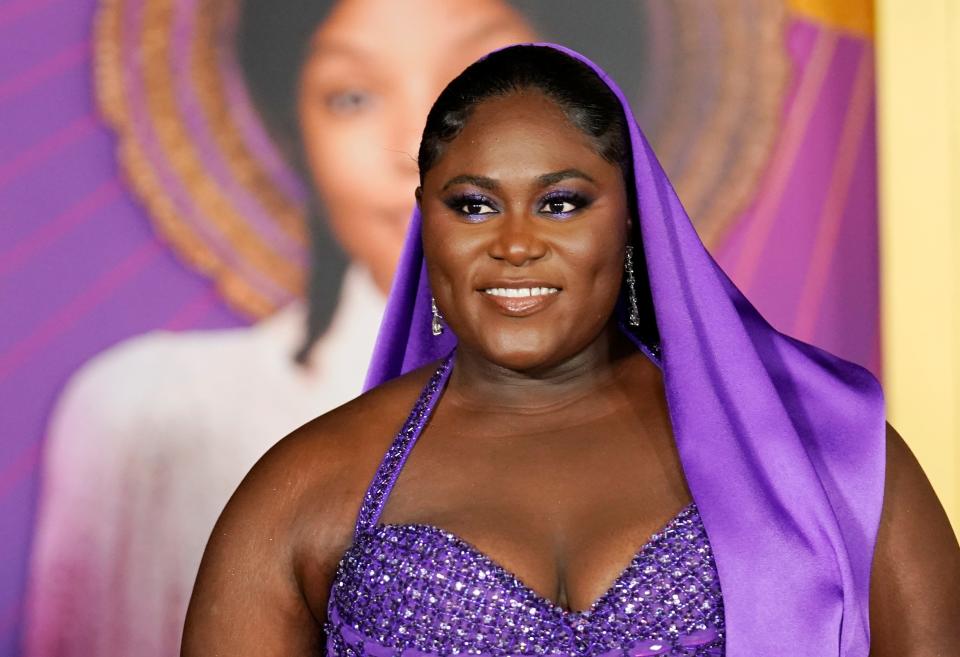 "The Color Purple" star Danielle Brooks at the film's Los Angeles premiere Dec. 6.