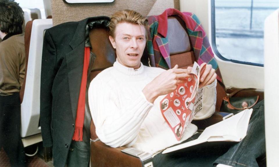 ‘Our brother worked with him on Labyrinth’ … David Bowie reading Viz.