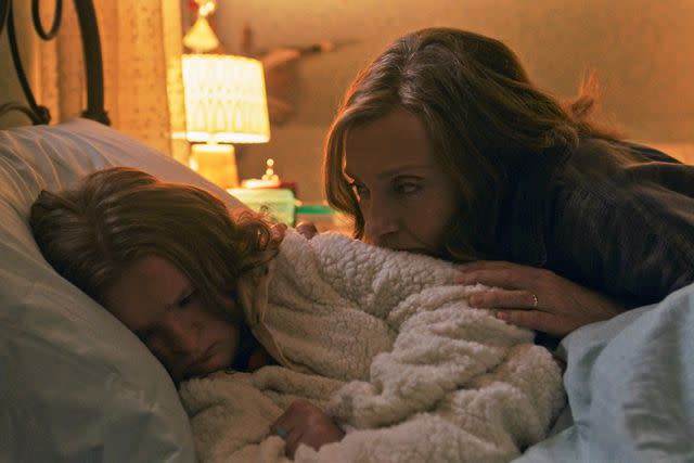A24 Milly Shapiro and Toni Collette in 'Hereditary'
