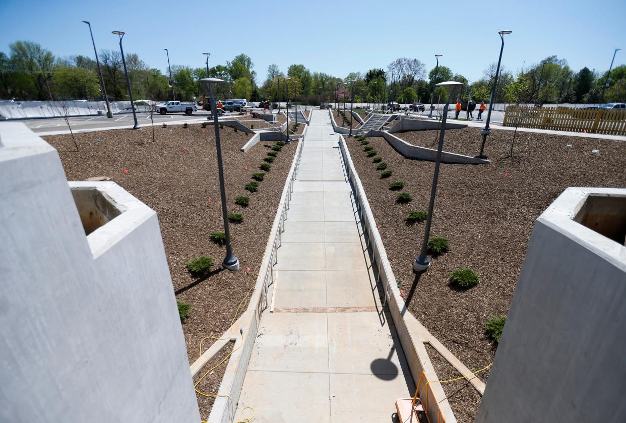 Construction on the Grand Street underpass that connects Missouri State University with parking lots on the southeast edge of campus will be done by mid-May.