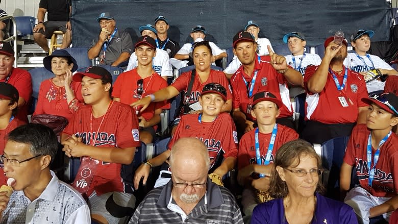 Canadian Little Leaguers have a day to remember in Williamsport