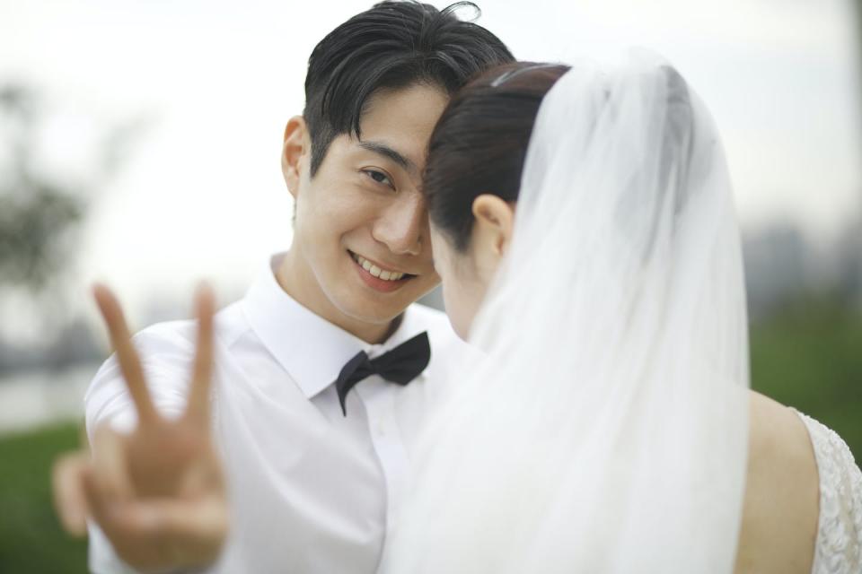 While the desire for sons has been relaxed, the social issues, especially regarding the marriage market, remain. <a href="https://www.gettyimages.com/detail/photo/bridegroom-showing-victory-sign-royalty-free-image/903472740?phrase=south+korea+wedding&searchscope=image%2Cfilm&adppopup=true" rel="nofollow noopener" target="_blank" data-ylk="slk:RUNSTUDIO/Getty Images;elm:context_link;itc:0;sec:content-canvas" class="link ">RUNSTUDIO/Getty Images</a>