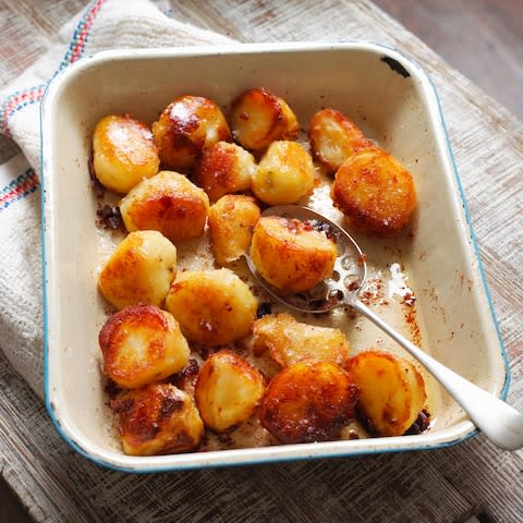 Ultimate roast potatoes - Credit: Bon Appetit / Alamy