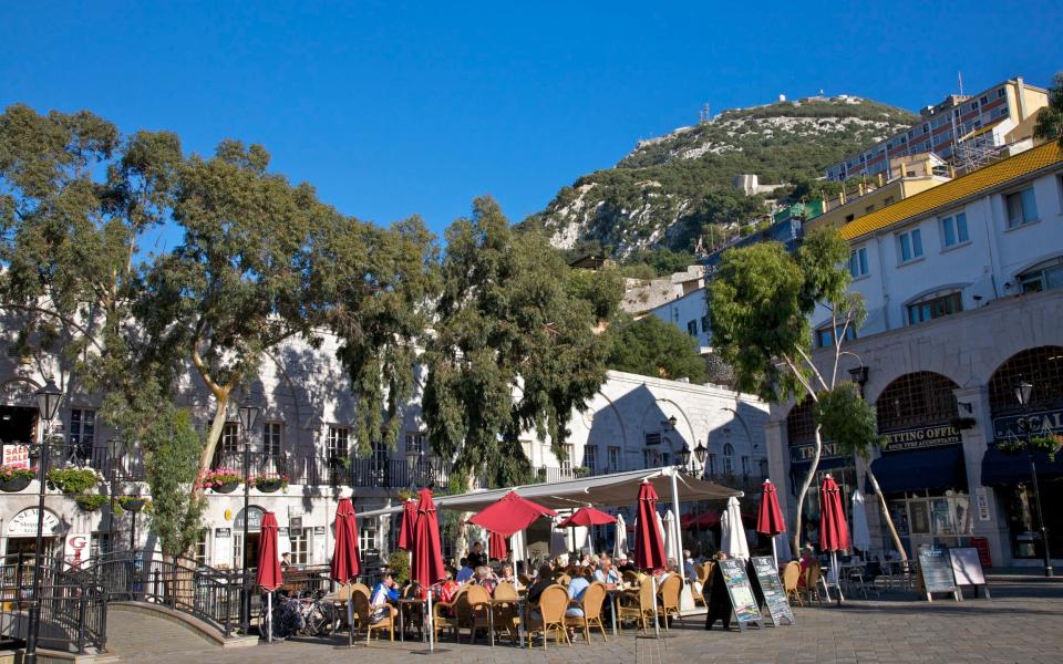 Casemates Square in Gibraltar