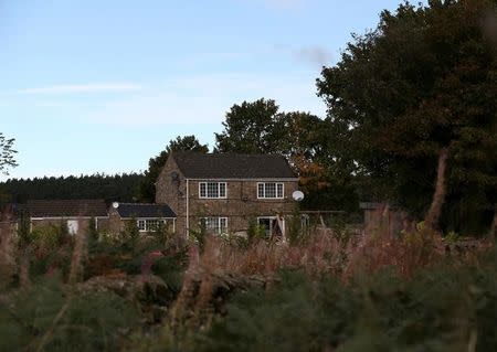 An exterior view of Simon Dowson's home in Consett, Britain, September 30, 2016. Picture taken September 30, 2016. REUTERS/Scott Heppell/Files