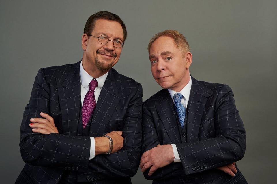 Penn Jillette of magical duo Penn and Teller has weighed into the nepo baby debate  (Handout)