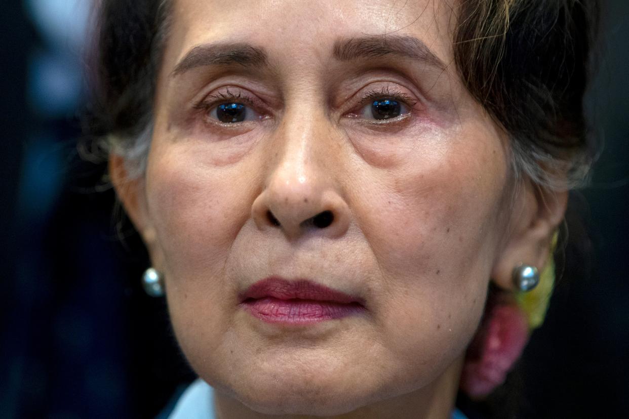 Myanmar’s Aung San Suu Kyi faces six other charges relating to illegal imports of walkie-talkies and inciting public unrest (Copyright 2019 The Associated Press. All rights reserved)