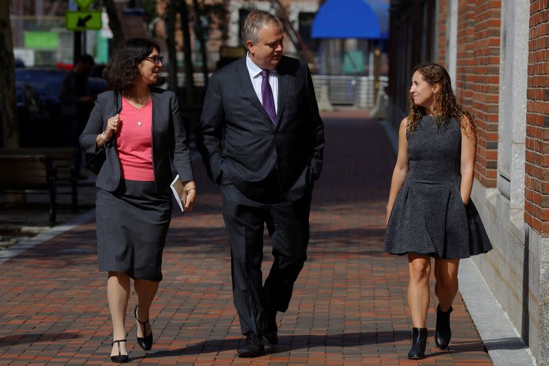 FILE PHOTO: Antitrust lawsuit against American Airlines and Jet BLue is held in Boston