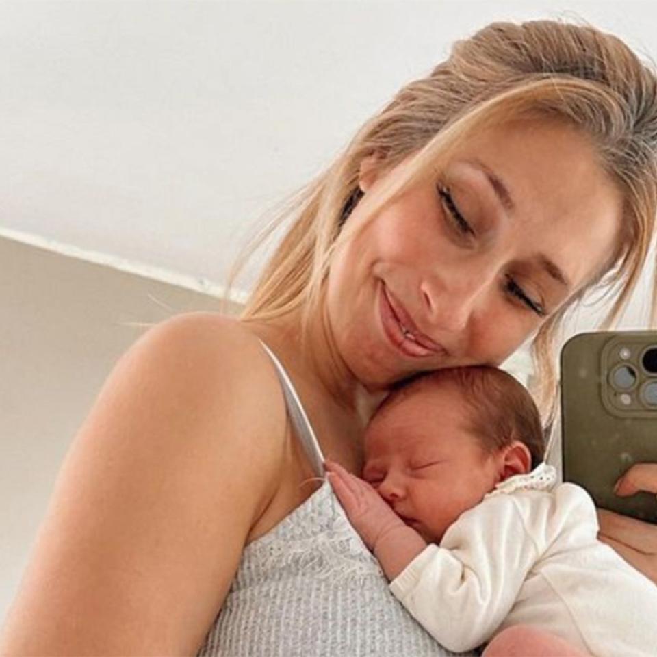 Stacey Solomon's heartwarming pregnancy announcements with her five children