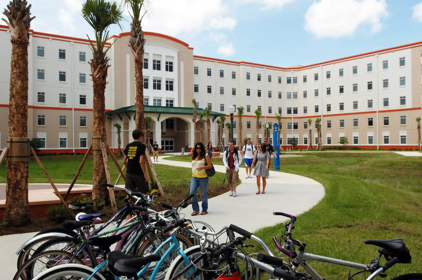 The South Village residence halls at FGCU.