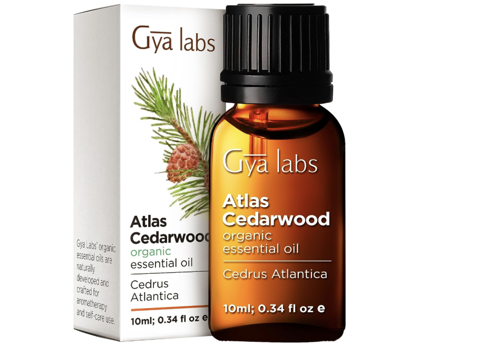 A photo of Gya Labs Atlas Cedarwood Essential Oil Organic. (PHOTO: Amazon Singapore)