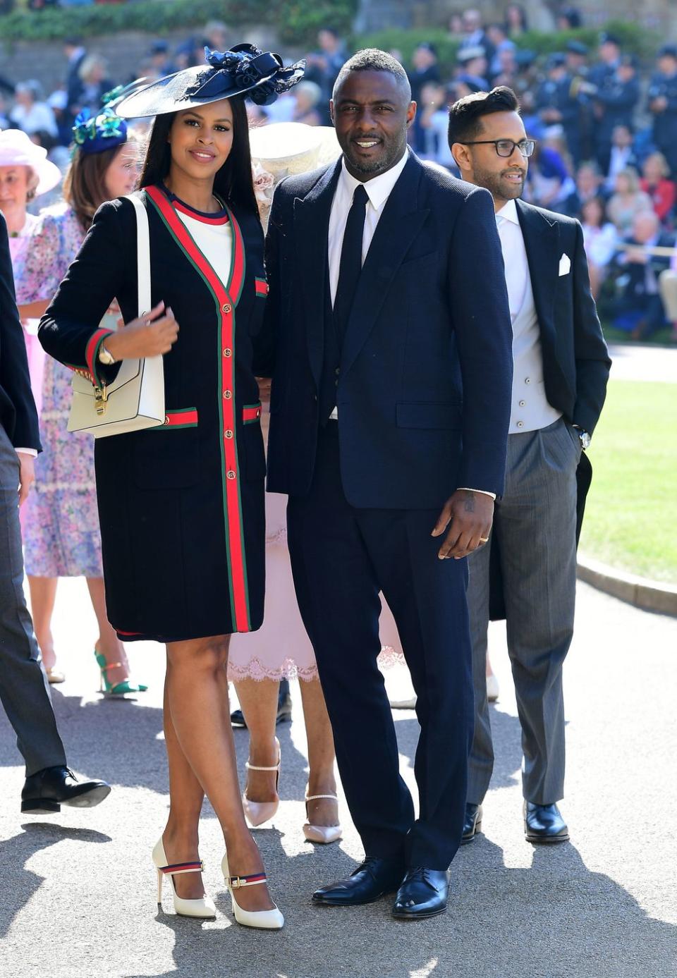 Idris Elba and Sabrina Dhowre