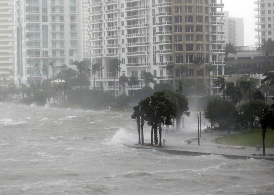 El paso destructor de Irma por Florida