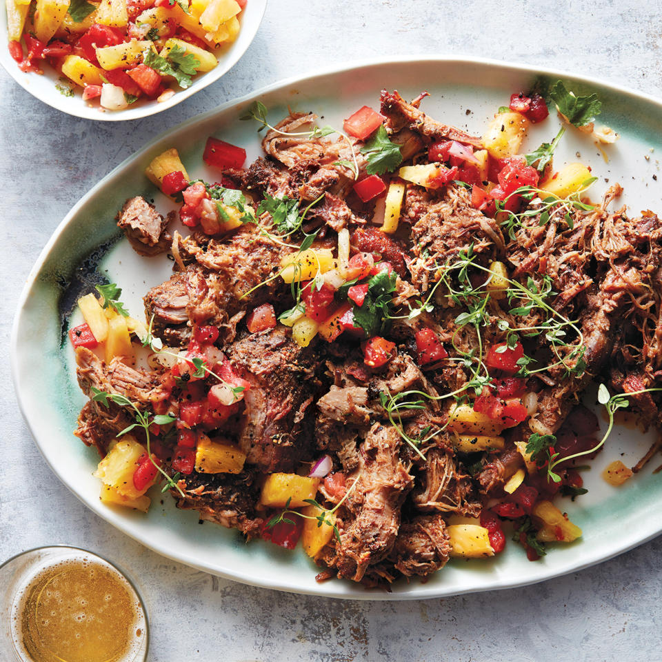 Slow-Cooker Easy Jerk Pork Shoulder