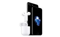 <p>Tap your Apple AirPods to your iPhone 7 or 7 Plus, and they are automatically turned on—and always connected. A seamless relationship to your phone is the top reason to splurge on the company’s answer to the absent audio jack: they sense when one AirPod is taken out of your ear and will pause your music. A full charge gives you five hour of listening time, but the carrying case itself holds 24 additional hours. Just try not to lose one.</p> <p><strong>To buy:</strong> <a rel="nofollow noopener" href="http://www.apple.com/shop/product/MMEF2AM/A/airpods" target="_blank" data-ylk="slk:apple.com;elm:context_link;itc:0;sec:content-canvas" class="link ">apple.com</a>, $160</p>