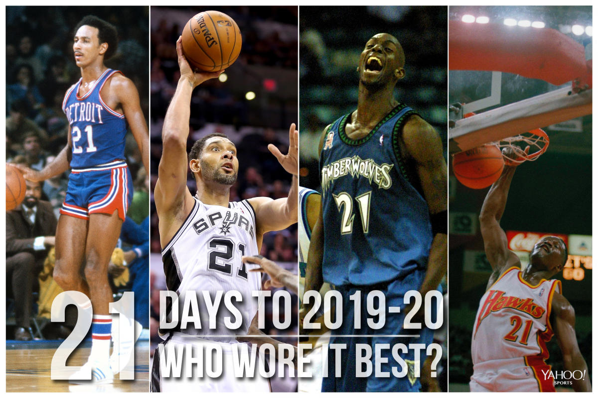 Countdown: Best Active Player to Wear Each Jersey Number (21-25)