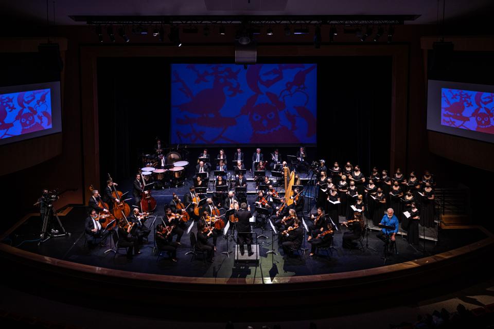 The Palm Beach Symphony performs Samuel Jones' "The Shoe BIrd" in 2021. The symphony's Young Friends will hold a season-opening reception on Oct. 5.