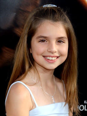 Emma Lockhart at the Hollywood premiere of Warner Bros. Pictures' Batman Begins