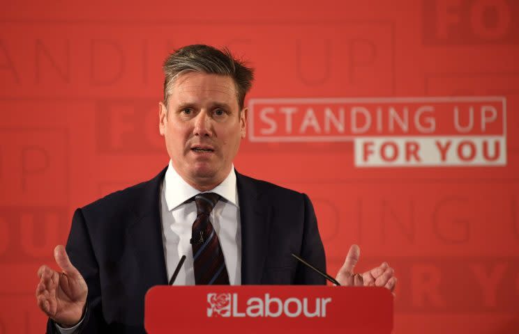 Shadow Brexit secretary Keir Starmer (PA Images)