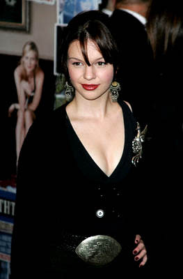 Amber Tamblyn at the NY premiere of Paramount's Elizabethtown