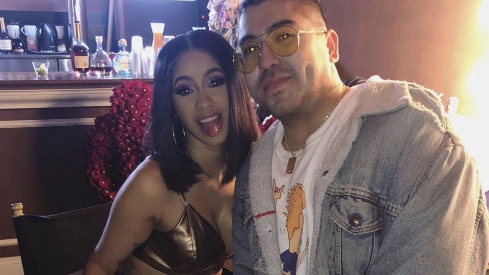 Isaiah Garza and Cardi B