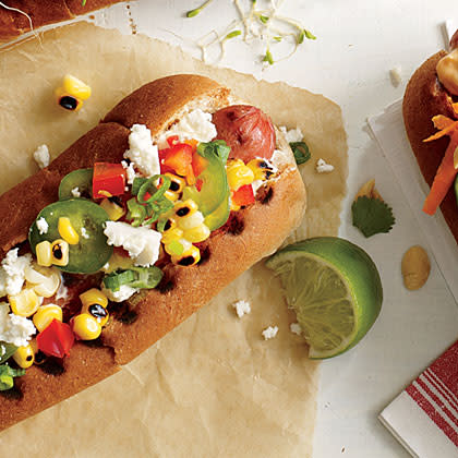 Confetti Corn Dog Hot Dog Topper