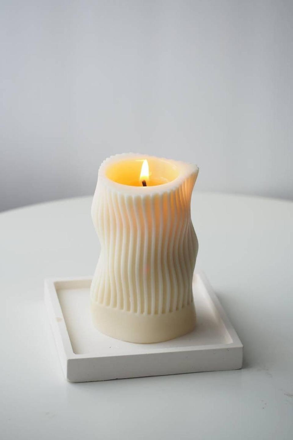 Organic Beeswax Candle