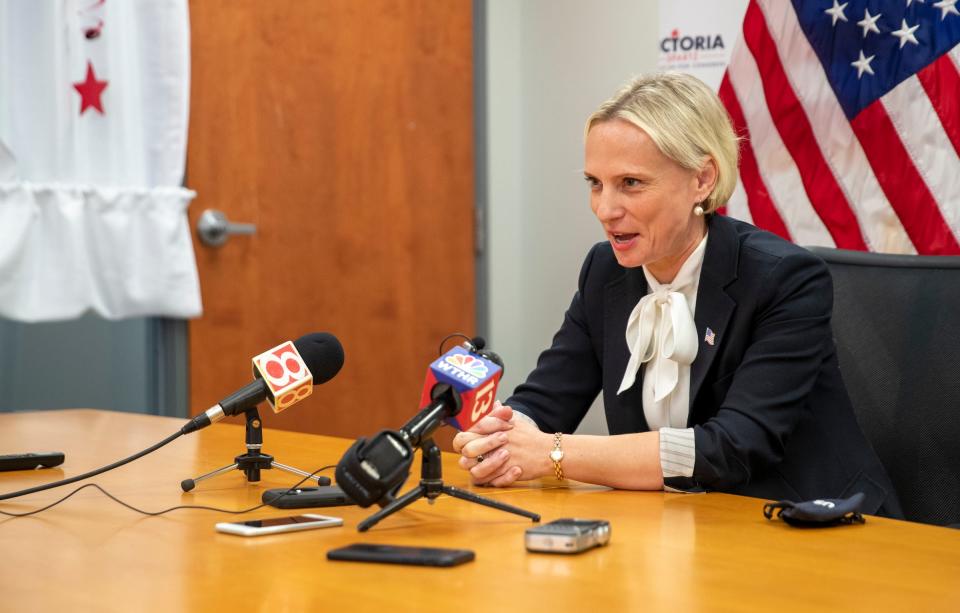 Seen here in an IndyStar file photo, U.S. Rep. Victoria Spartz has announced she will run for reelection to Indiana's 5th congressional district.