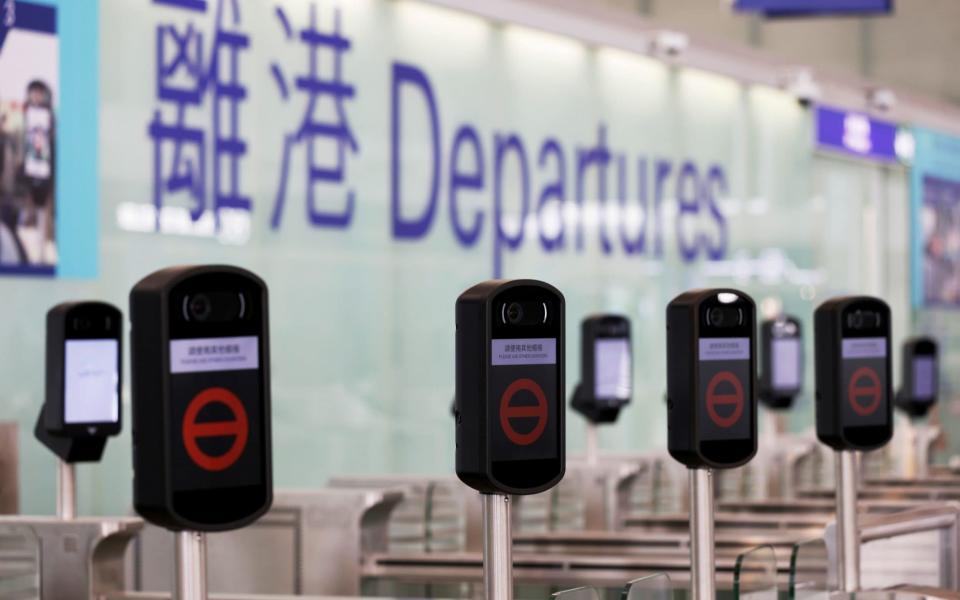 All incoming flights from the UK to Hong Kong will be affected - Tyrone Siu/Reuters