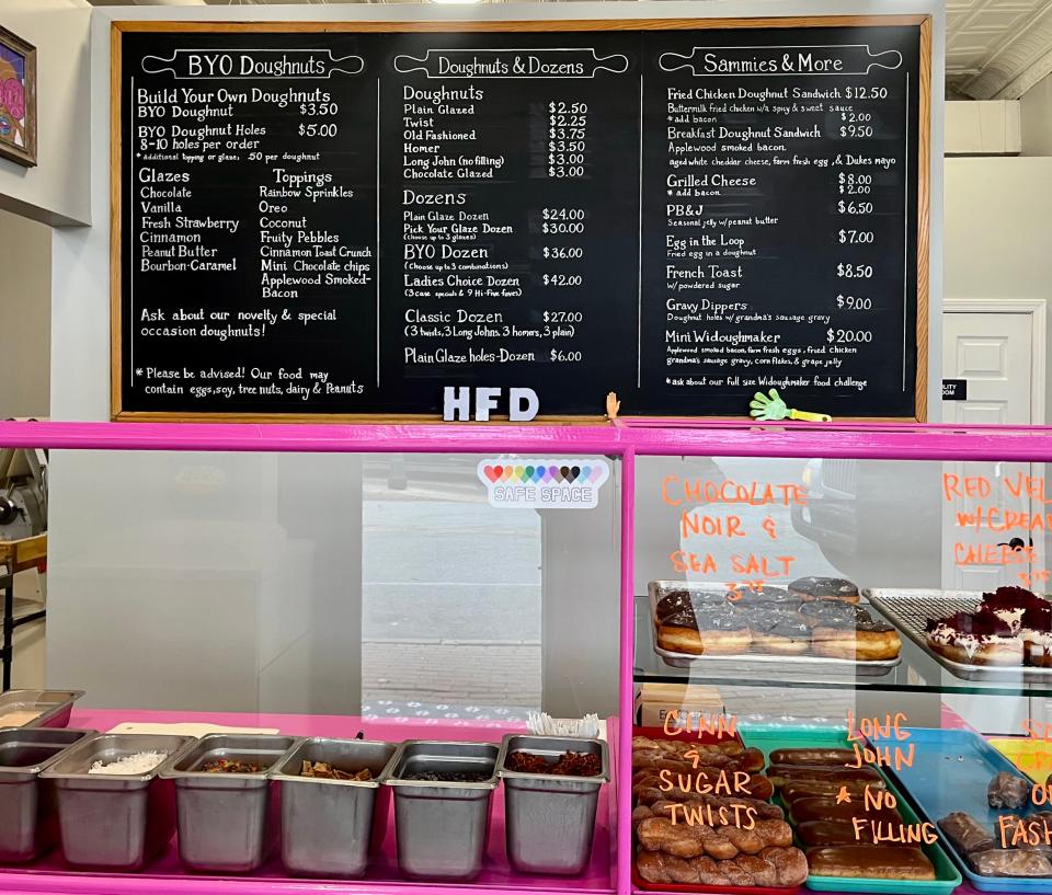 Hi-Five Doughnuts is set to open at its new location at 1940 Harvard Drive on Tuesday.