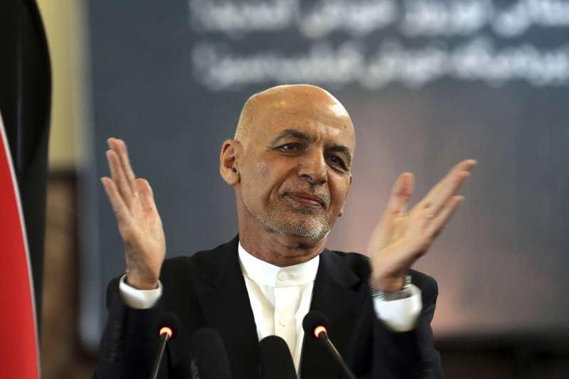 阿富汗末代總統賈尼（Ashraf Ghani）（AP）