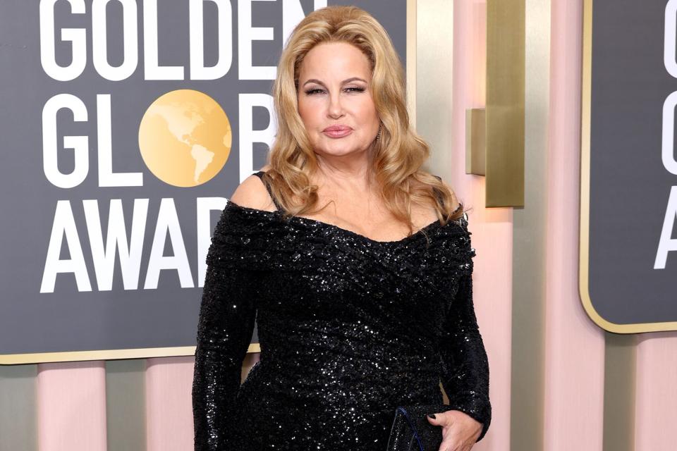 Jennifer Coolidge attends the 80th Annual Golden Globe Awards at The Beverly Hilton on January 10, 2023 in Beverly Hills, California