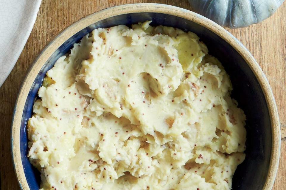 Rustic Mashed Potatoes with Whole-Grain Mustard