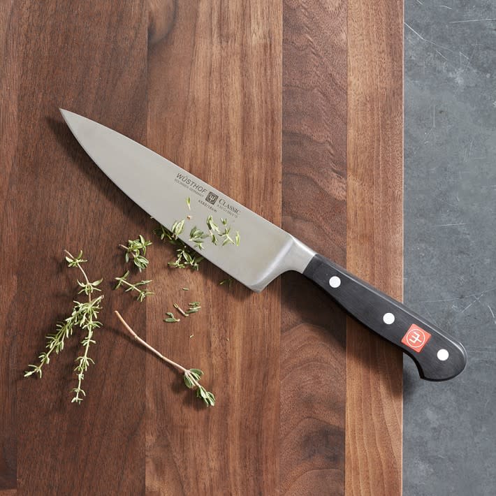 <p><a href="https://go.redirectingat.com?id=74968X1596630&url=https%3A%2F%2Fwww.williams-sonoma.com%2Fproducts%2Fwusthof-classic-chefs-knife&sref=https%3A%2F%2Fwww.delish.com%2Fkitchen-tools%2Fcookware-reviews%2Fg41696870%2Fbest-gifts-for-chefs%2F" data-i13n="elm:affiliate_link;elmt:premonetized" rel="sponsored" target="_blank" data-ylk="slk:Shop Now;elm:affiliate_link;elmt:premonetized;itc:0;sec:content-canvas" class="link rapid-noclick-resp rapid-with-clickid etailiffa-link">Shop Now</a></p> <p>Wüsthof ® Classic 8" Chef's Knife</p> <p>Williams Sonoma</p> <p>$170.00</p><span class="copyright">Wüsthof</span>