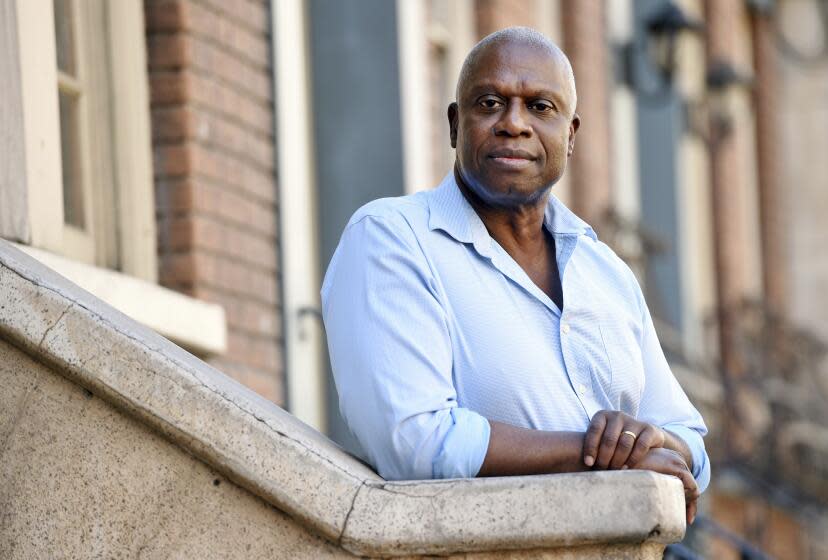 FILE - Andre Braugher, a cast member in the television series "Brooklyn Nine-Nine," poses for a portrait at CBS Radford Studios, Nov. 2, 2018, in Los Angeles. Braugher, the Emmy-winning actor best known for his roles on the series "Homicide: Life on The Street" and "Brooklyn 99," died Monday, Dec. 11, 2023, at age 61. (Photo by Chris Pizzello/Invision/AP, File)