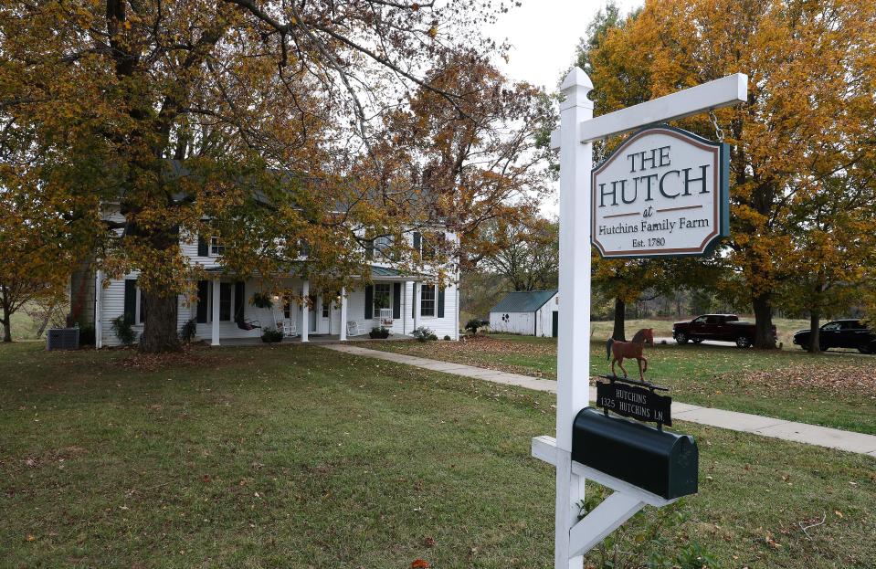 Eight generations of the Hutchins family have owned this home built in 1780 in Bardstown, Ky. on Oct. 24, 2023.