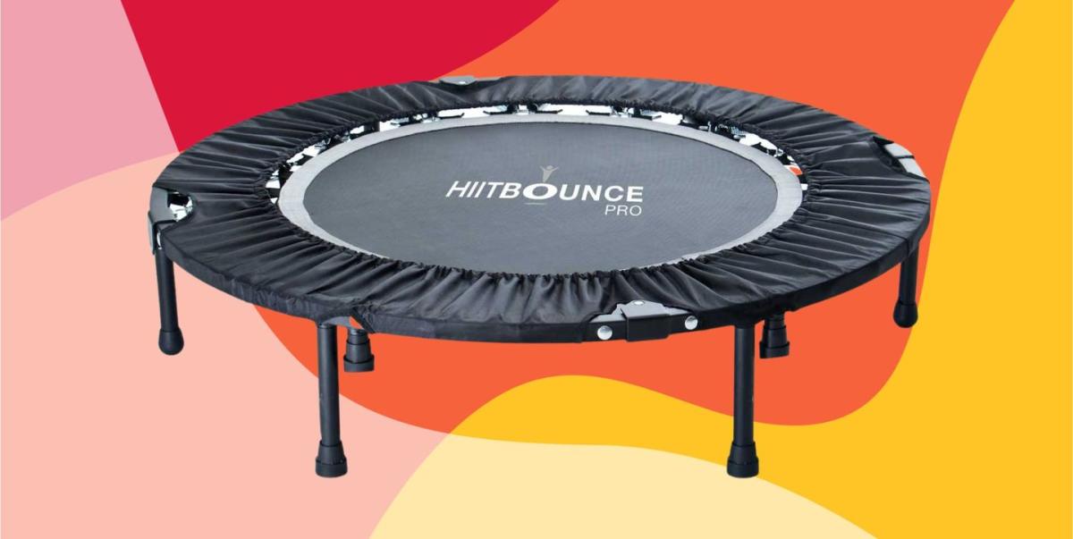 Costway Mini Rebounder Trampoline With Adjustable Hand Rail Bouncing Workout  Exercise : Target