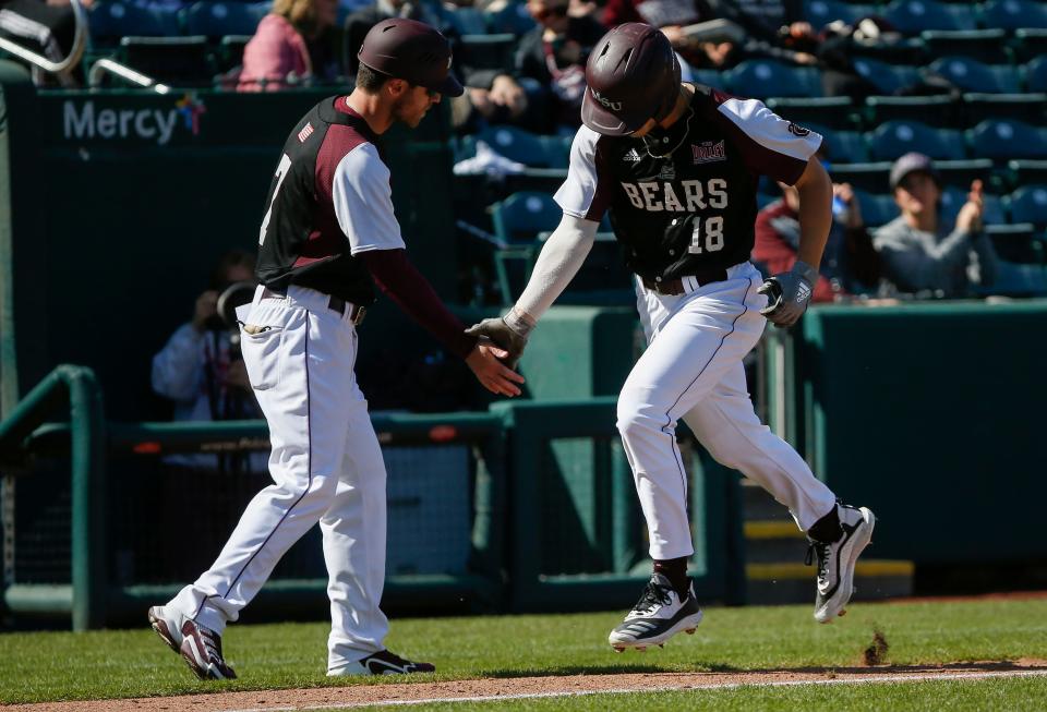 Spencer Nivens, of Missouri State, during the Bears 11-8 win over Nevada at Hammons Field on Saturday, March 26, 2022.