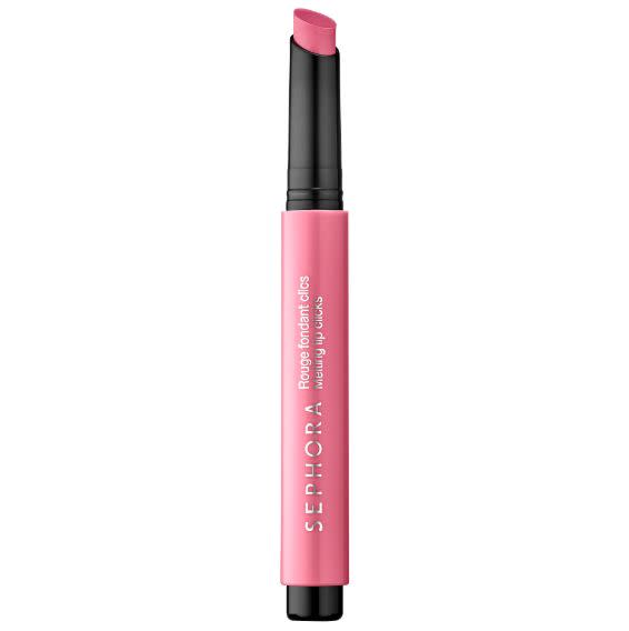 <strong><a href="https://www.sephora.com/product/melting-lip-clicks-P432080?skuId=1990001" target="_blank" rel="noopener noreferrer">Sephora Melting lip clicks (seen here in Cotton Candy)﻿</a>; available in five shades, $14</strong>