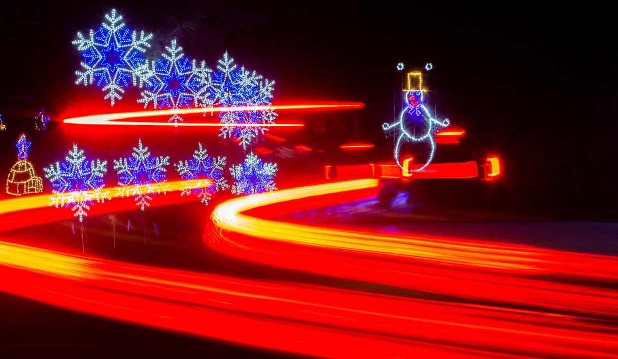 The non-profit Lights 4 Hope 6th Annual Holiday Drive-Through Light Show will run 6 to 10 p.m. Fridays and Saturdays and 6 to 9 p.m. Sundays through Dec. 30.at Okeeheelee Park.