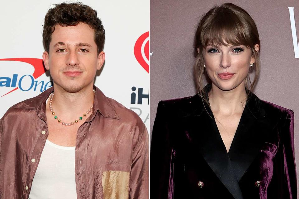 <p>Manny Carabel/Getty; Dimitrios Kambouris/Getty</p> Charlie Puth; Taylor Swift